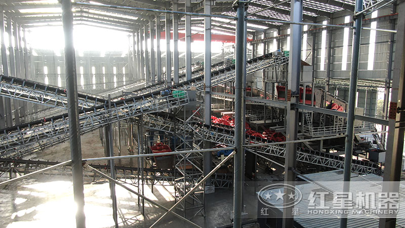 石子機(jī)生產(chǎn)線多少錢一套，附現(xiàn)場案例